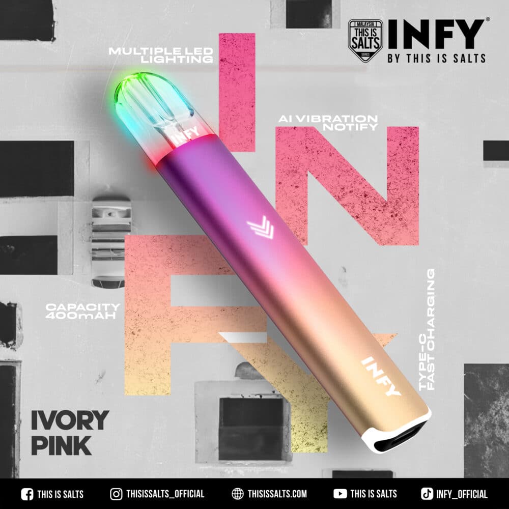 เครื่อง INFY ชมพูทอง